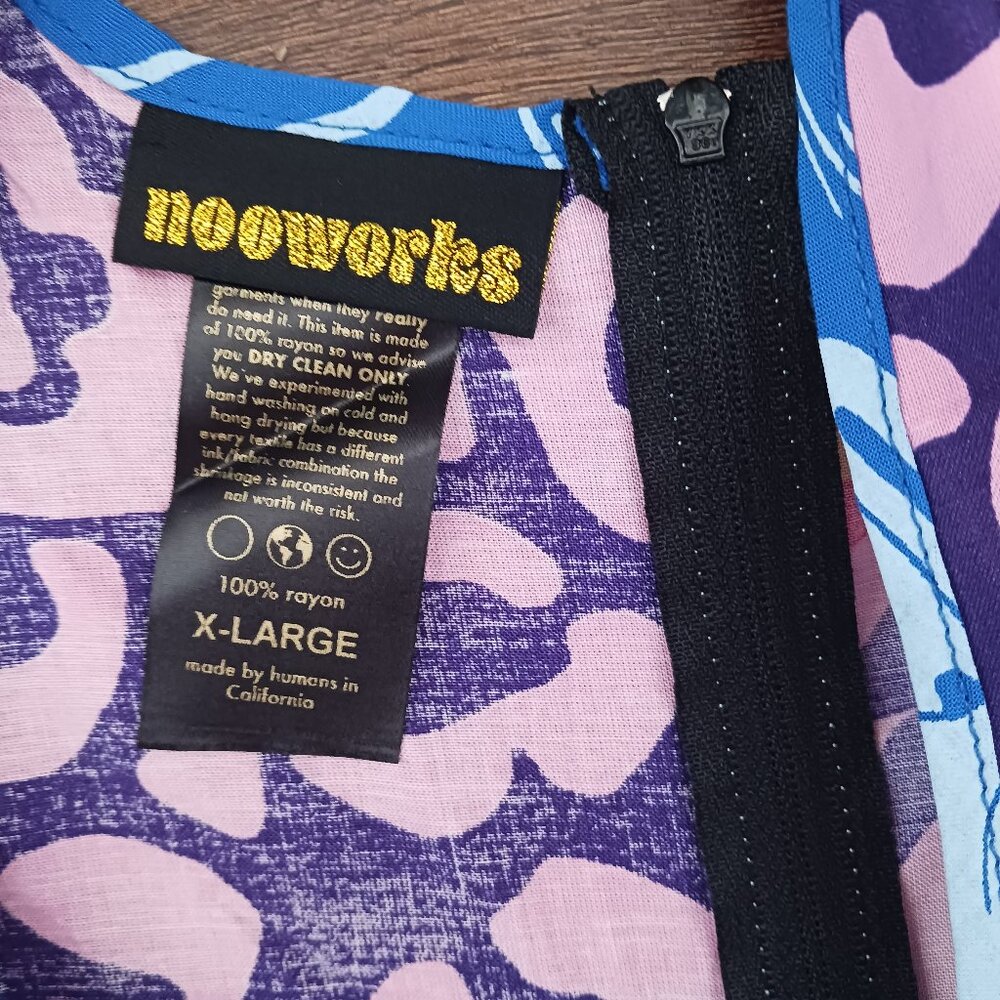 Rare Nooworks Patchwork Leopard Snacks Blue Dog P… - image 4